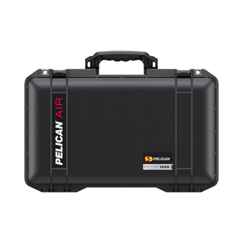 Pelican 1535 Wheeled Air Carry-On Case with Foam Black 1 S
