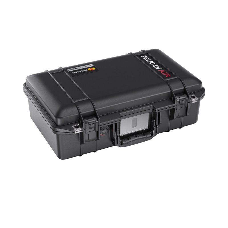 1450 Wheeled Air Carry-On Case with Trepak Black 1 S
