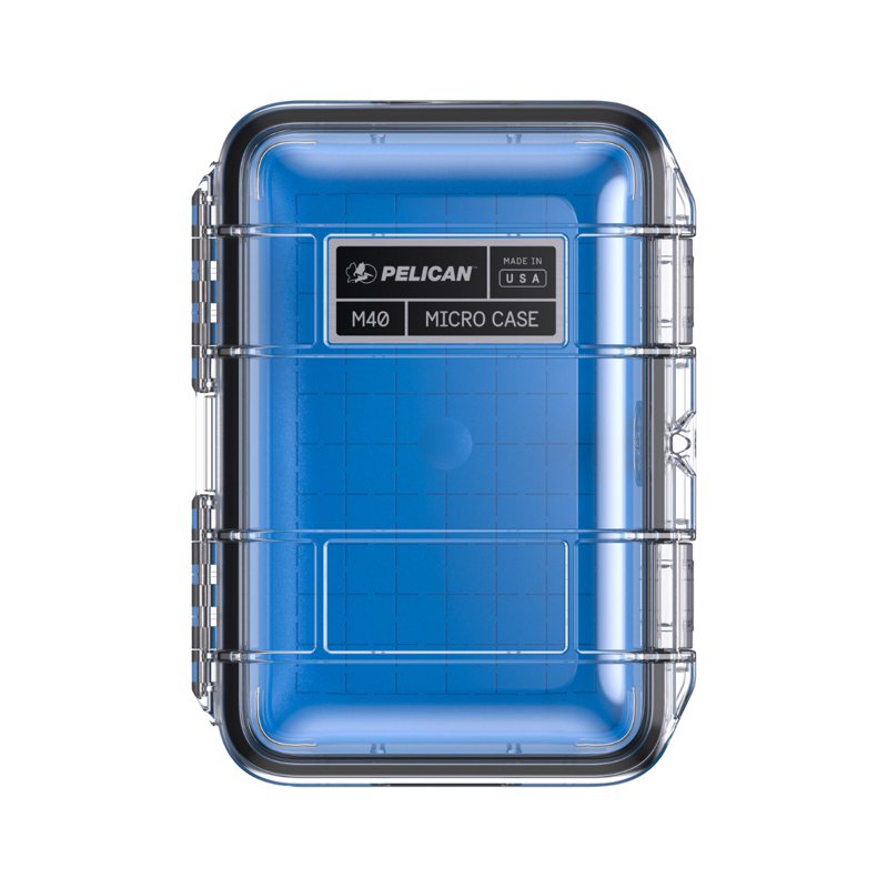 Pelican M40 Blue Clear Protector Case 1 S