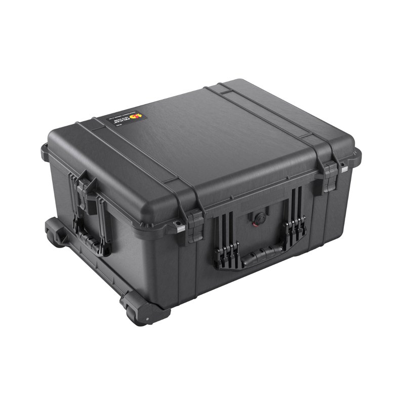 Pelican 1610 Wheeled Air Carry-On Case with Foam Black 1 S