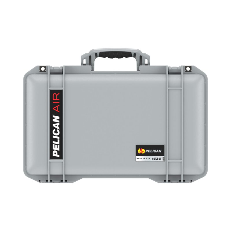 Pelican 1535 Air with Foam Silver 1 S