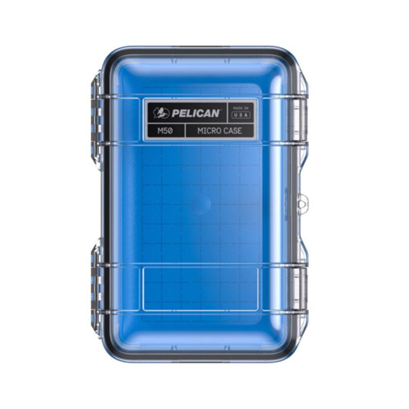 Pelican M50 Blue Clear Protector Case 1 S