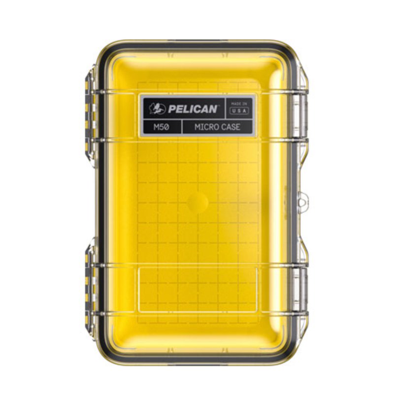 Pelican M50 Yellow Clear Protector Case 1 S