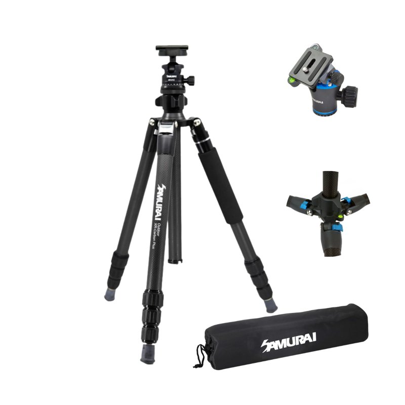 Samurai DSLR Professional Camera Tripod Outdoor X- Carbon 1 S