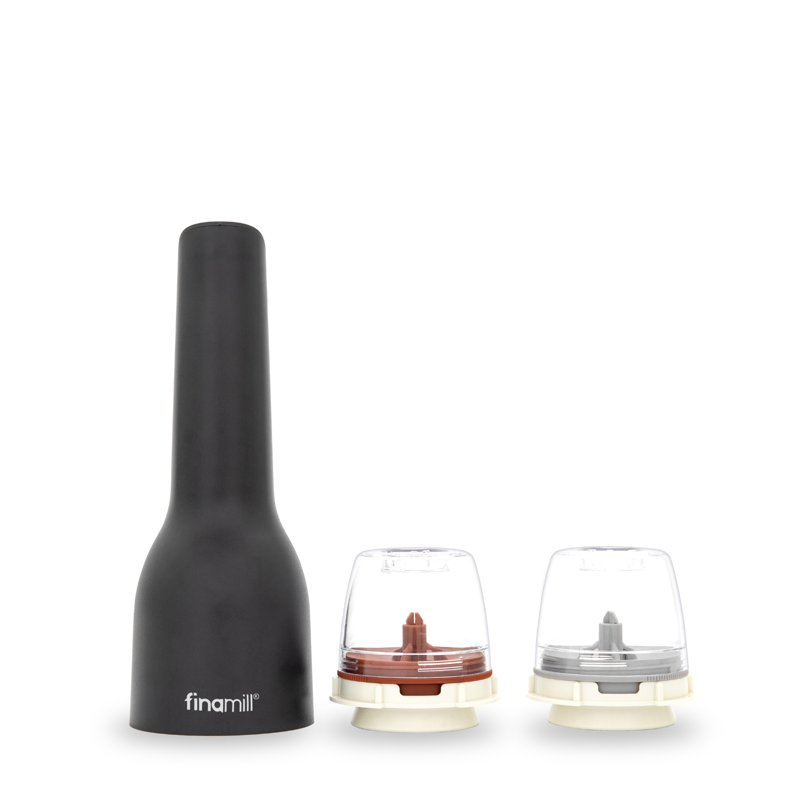 Finamill Pepper Mill & Spice Grinder - Midnight Black