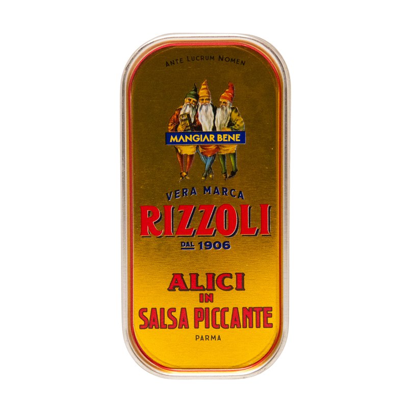 Rizzoli Anchovy Fillets in Spiced Sauce