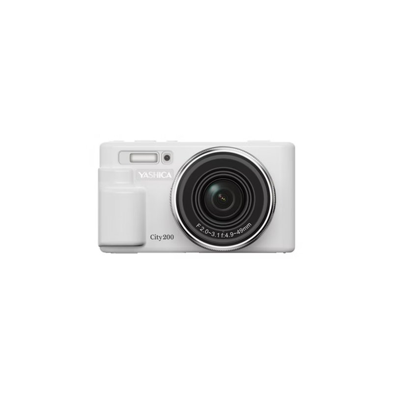 Yashica City 200 Compact Digital Camera - White 1 S