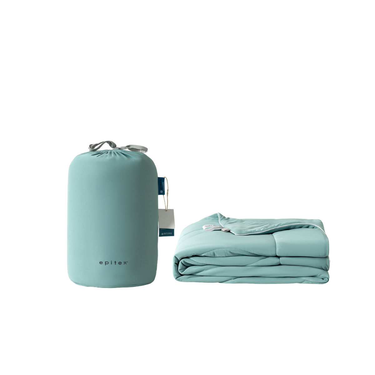 Epitex Softicool Icecool Queen Blanket - Lake Blue 1 S
