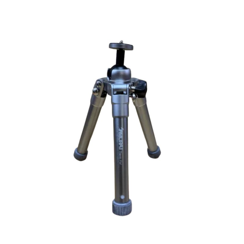 Samurai Lightweight Travel Sized Tripod - Travel Pal Silver 1 S