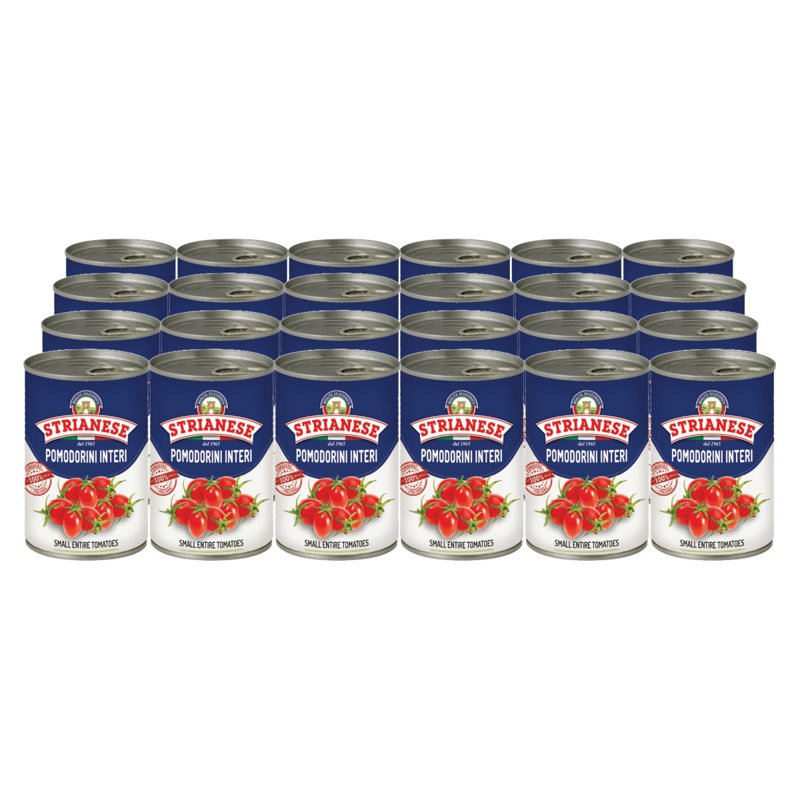Strianese Peeled Cherry Tomatoes 24 x 400 G