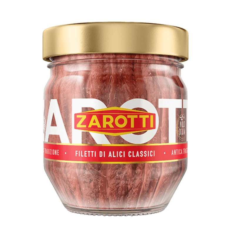 Zarotti Anchovies Fillets In Olive Oil 380 G