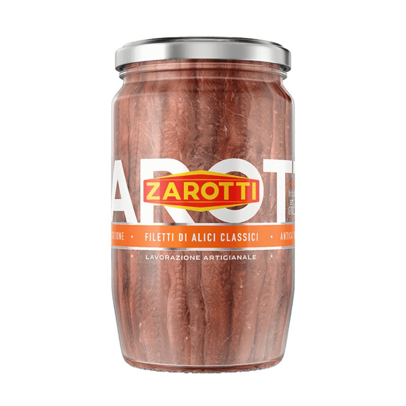 Zarotti Anchovies In Sunflower Oil 720 G