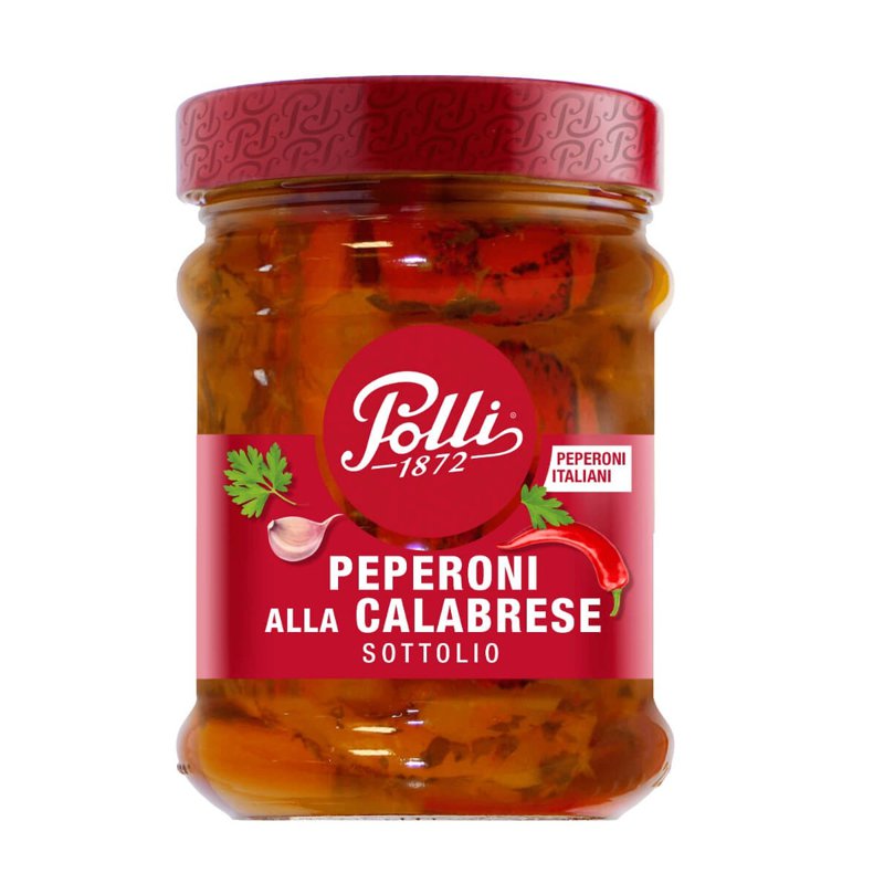 Polli Peppers In Oil Calabrian Style
