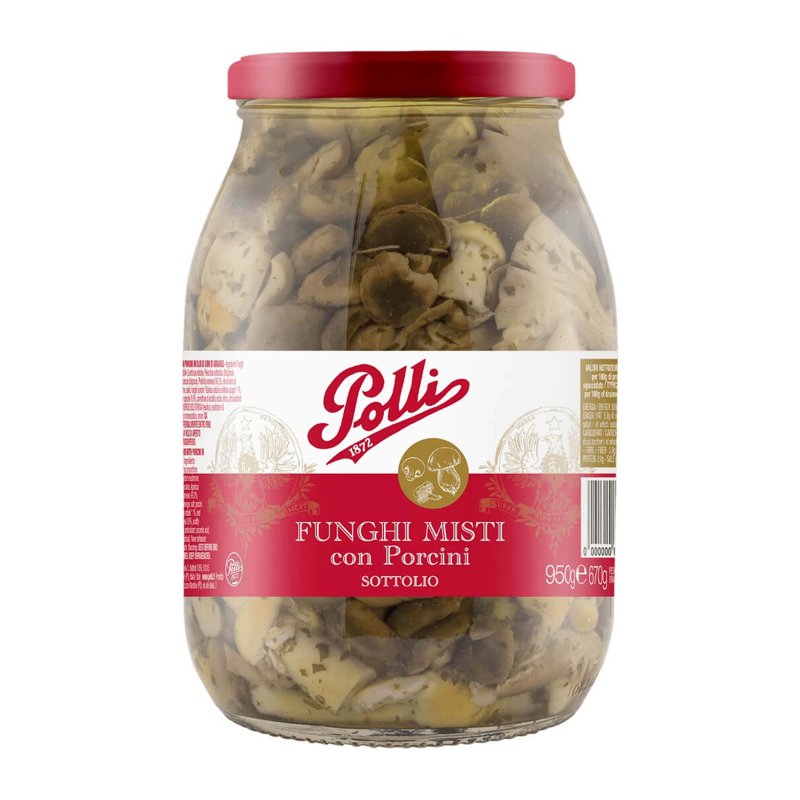 Polli Mushroom Mix With Porcini In Oil