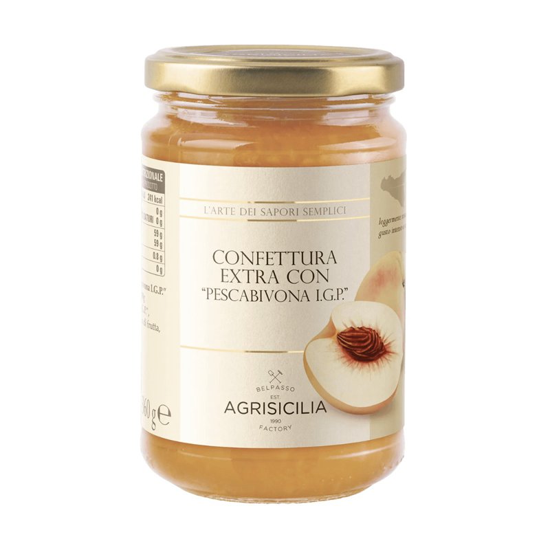 Agrisicilia Jam - Pescabivona Peach Igp