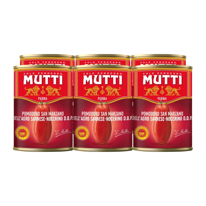 MUTTI Whole Peeled Tomatoes San Marzano Dop