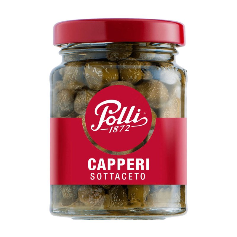 Polli Capers In Wine Vinegar
