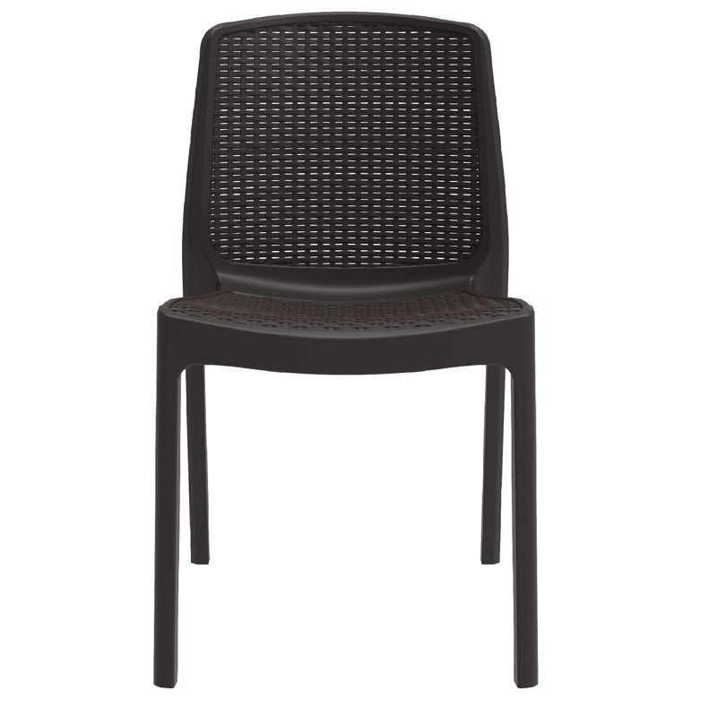 Duramax Cedarattan Armless Chair - Brown 1 S