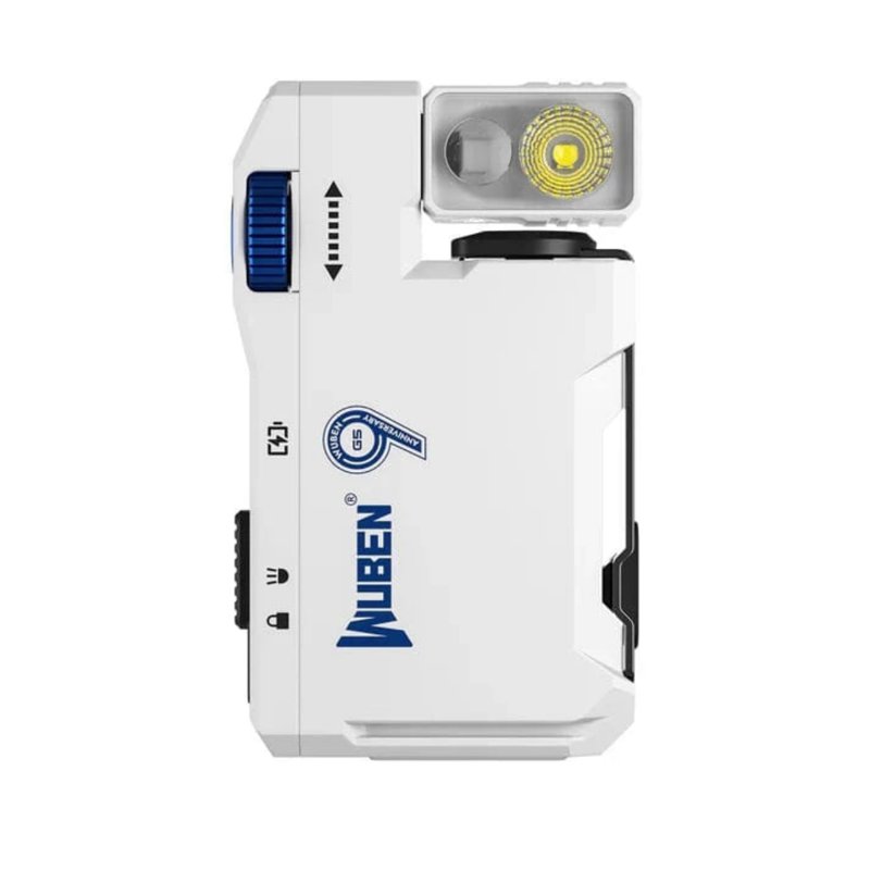 Wuben G5 EDC Light 400 Lumens Flashlight - White 1 S