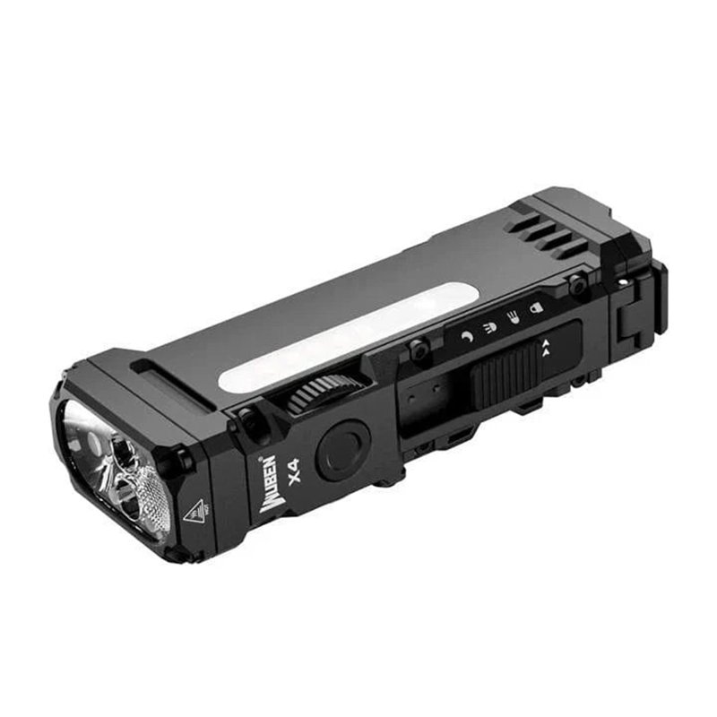 Wuben X4 Compact Multi-Function Rechargeable Flashlight 1 S