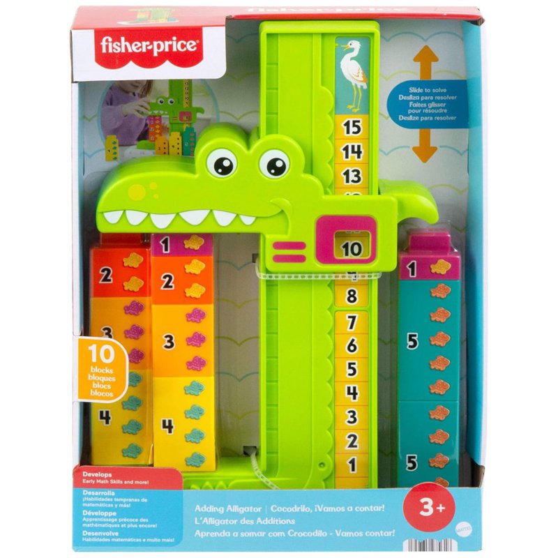 Fisher Price Adding Alligator 1 S