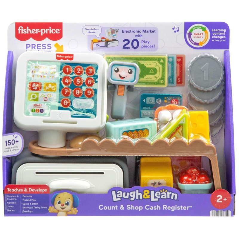 Fisher Price LNL Count n Shop Cash Register 1 S