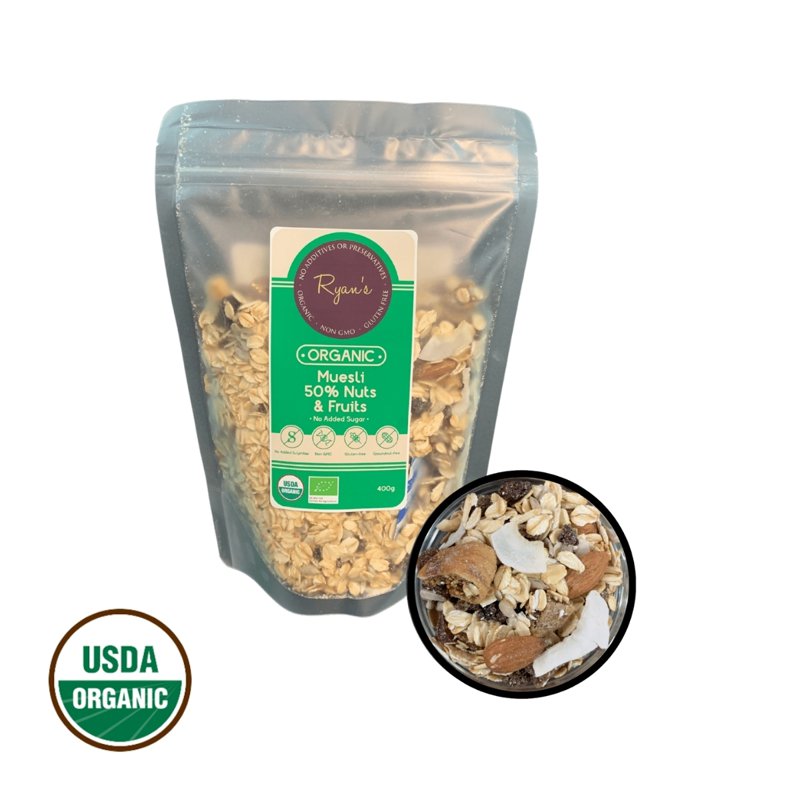 Ryan'S Muesli 50% Nuts & Fruits