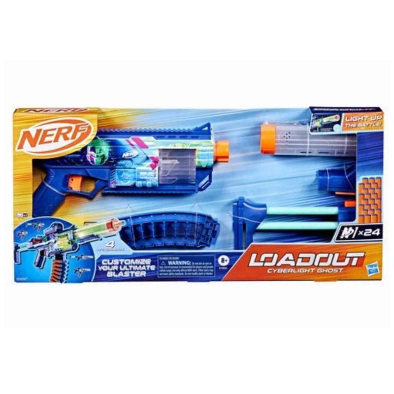 NERF Loadout Cyberlight Ghost Blaster 1 S