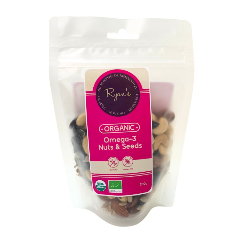 Ryan'S Organic Ryan's Omega-3 Nuts & Seeds