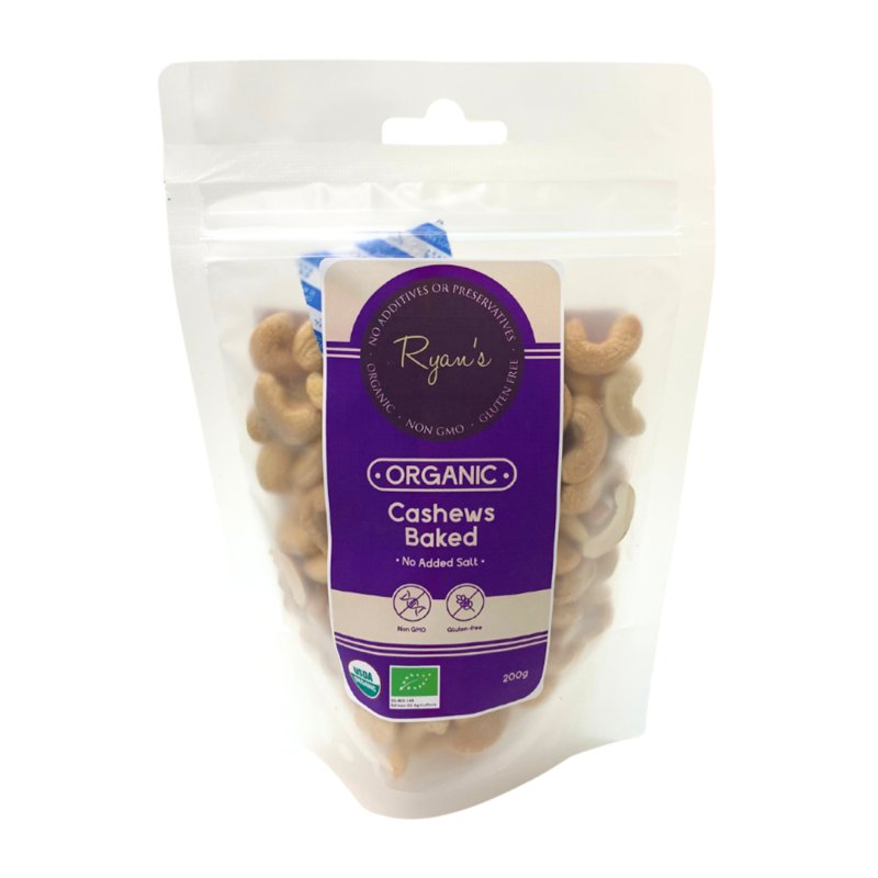 Ryan'S Organic Ryan's Baked Cashews