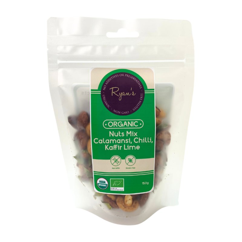 Ryan'S Organic Ryan's Nuts Mix Calamansi Chili Kaffir Lime