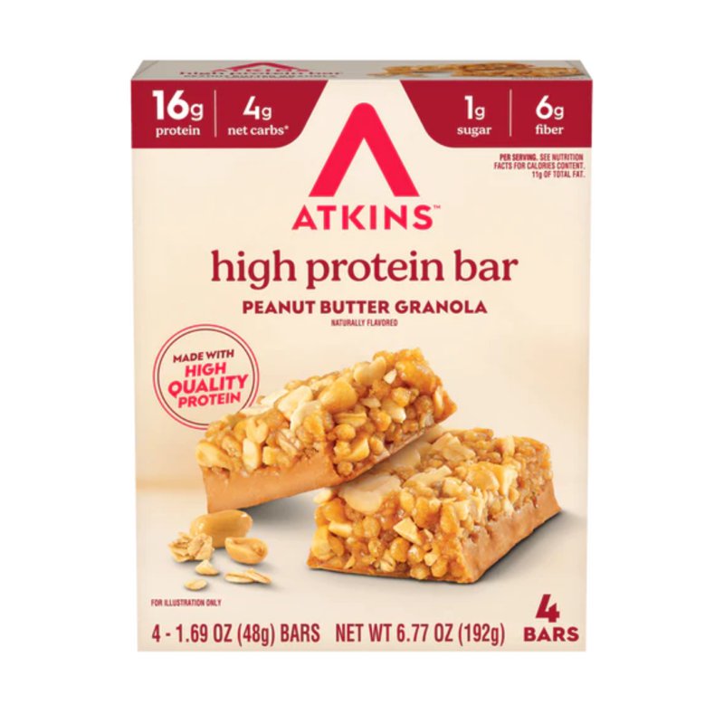 ATKINS High Protein Bar Peanut Butter Granola