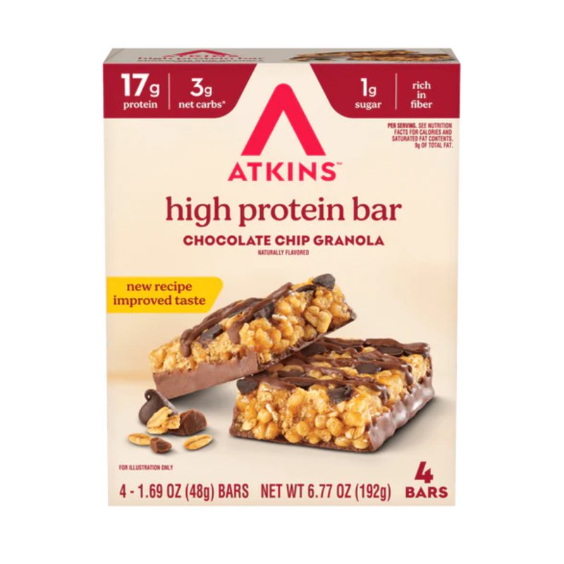 ATKINS High Protein Bar Chocolate Chip Granola