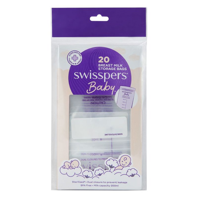 Swisspers Breast Milk Storage Bags SC0042 20 S