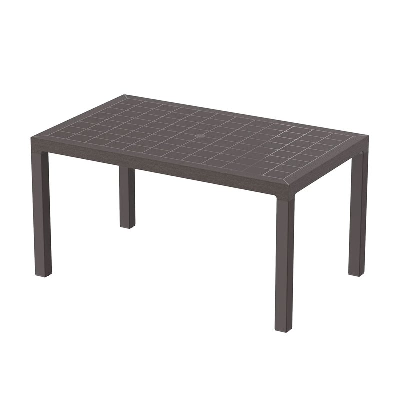 Duramax Woodgrain 6 Seater Table 1 S
