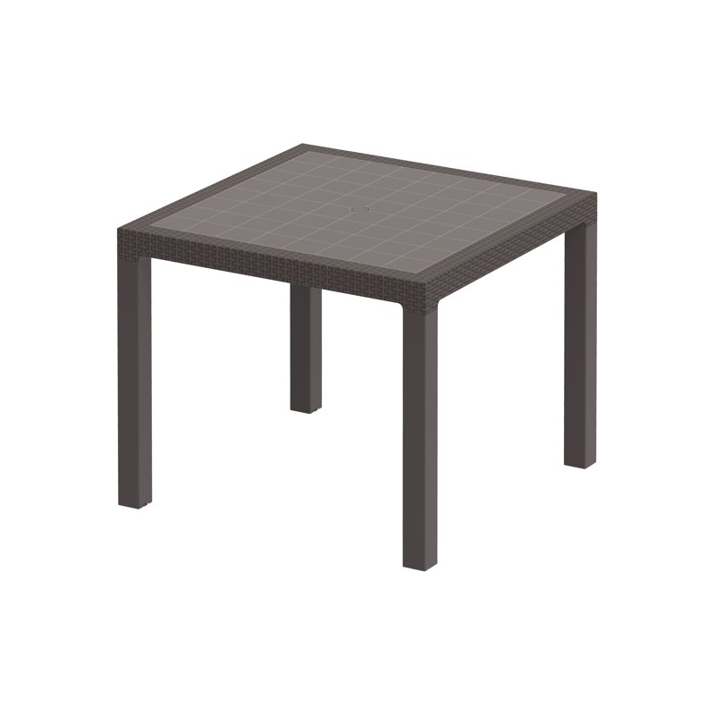 Duramax Cedarattan 4-Seater Table - Brown 1 S