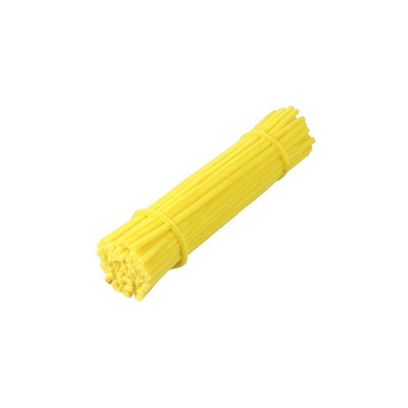 CozyNest Colourful Chenille Stems - Yellow 100 S