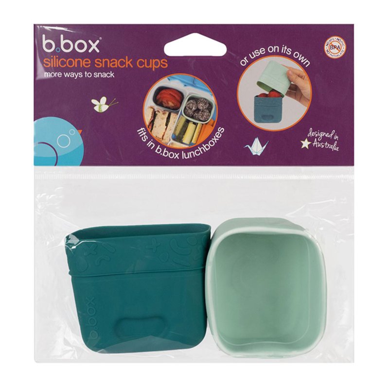 B.Box Silicone Snack Cups - Forest 1 S
