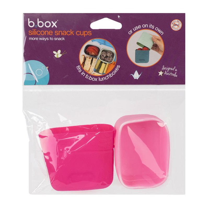 B.Box Silicone Snack Cups - Berry 1 S