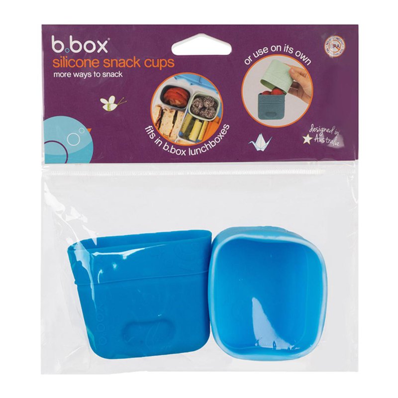 B.Box Silicone Snack Cups - Ocean 1 S