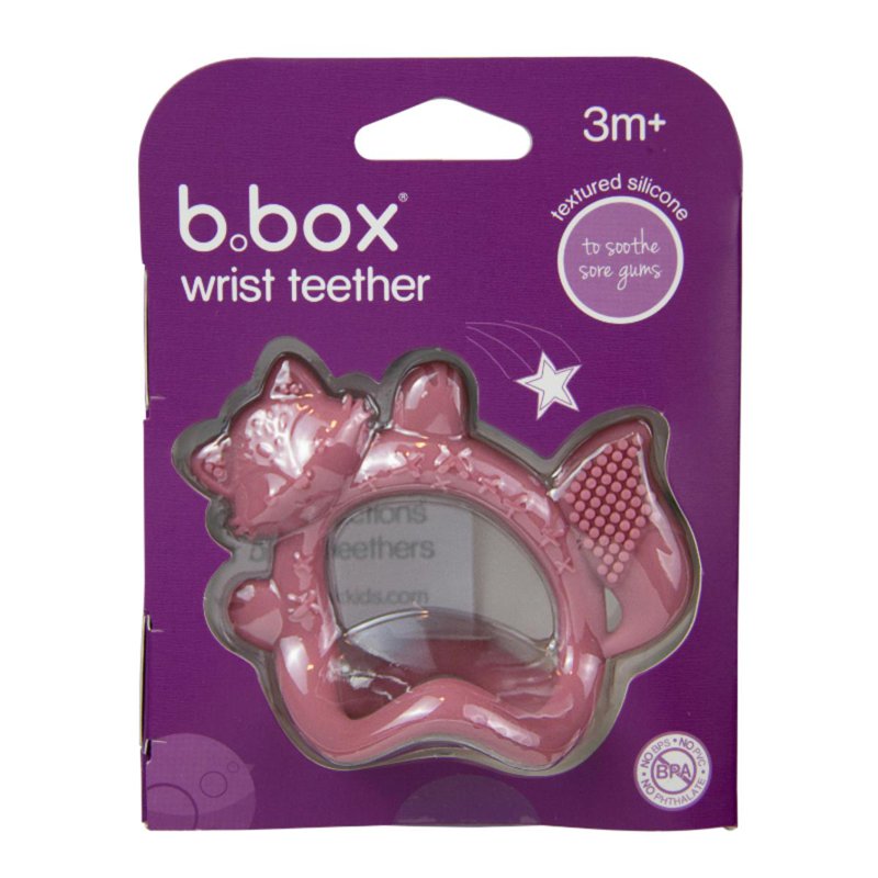 B.Box Wrist Teether - Blush 1 S