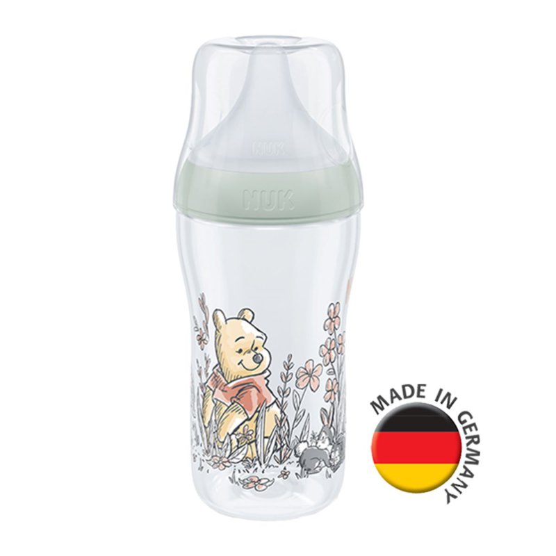 NUK Perfect Match Bottle with Soft Silicone Teat - Pooh 1 S