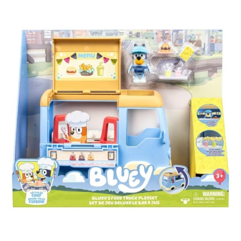 Bluey Lets Play Chef Food Truck Playset 1 S