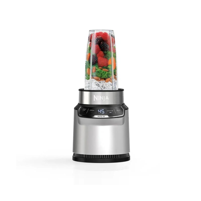Ninja Nutri-Blender Pro With Auto IQ - Cloud Silver (BN500) 1 S