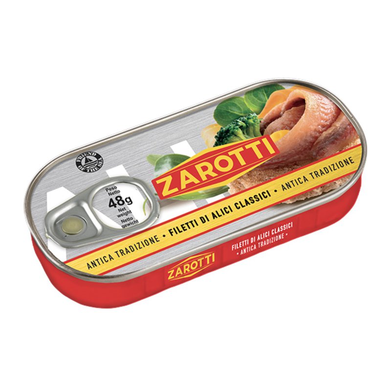 Zarotti Anchovies Fillets In Olive Oil