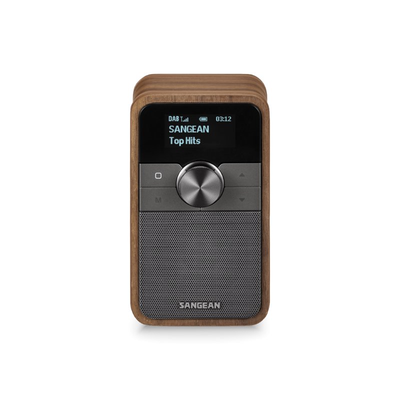 Sangean DDR-8 Bluetooth Wooden Cabinet Radio - Vintage Walnut 1 S