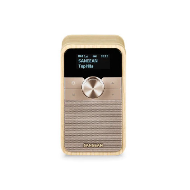 Sangean DDR-8 Bluetooth Wooden Cabinet Radio - White Ash 1 S