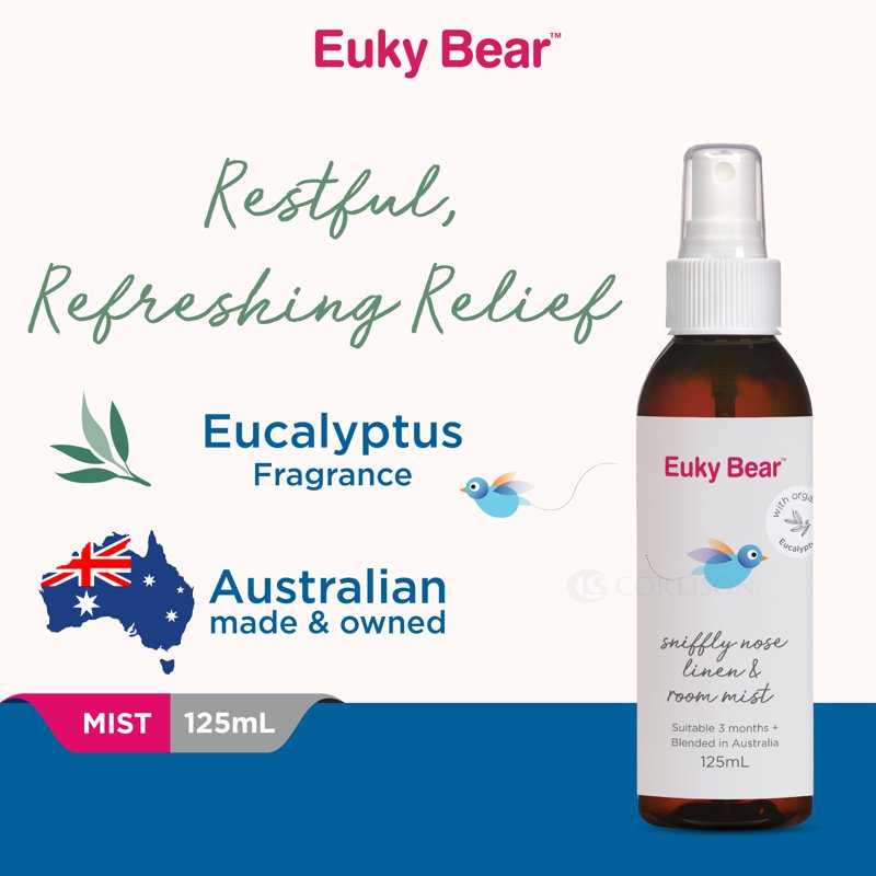 Euky Bear Sniffly Nose Linen Room Mist