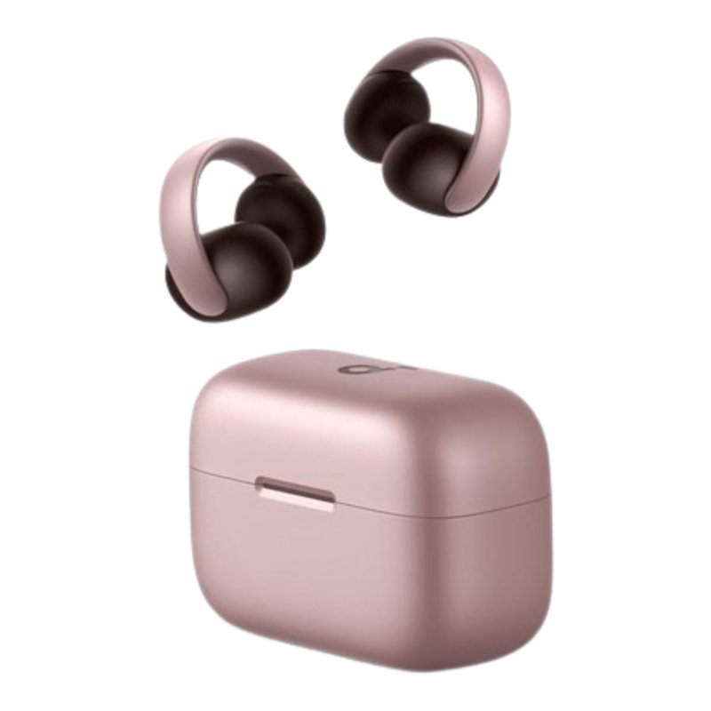 Soundcore AeroClip Open-Ear Clip-On Earbuds - Pink 1 S