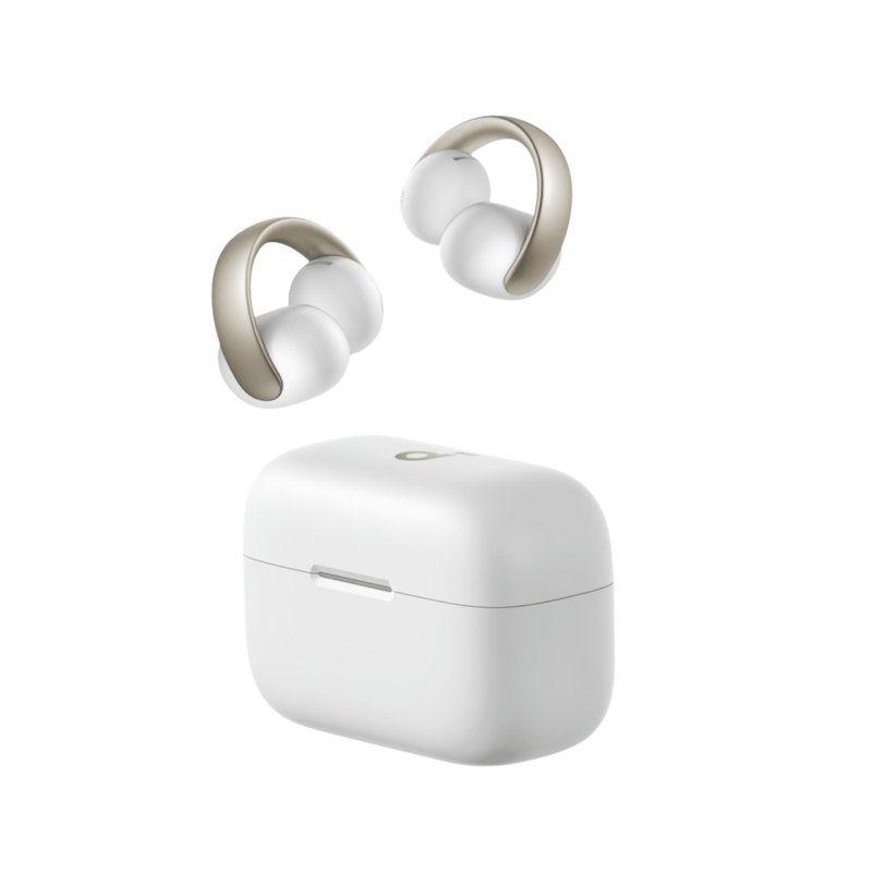 Soundcore AeroClip Open-Ear Clip-On Earbuds - White 1 S